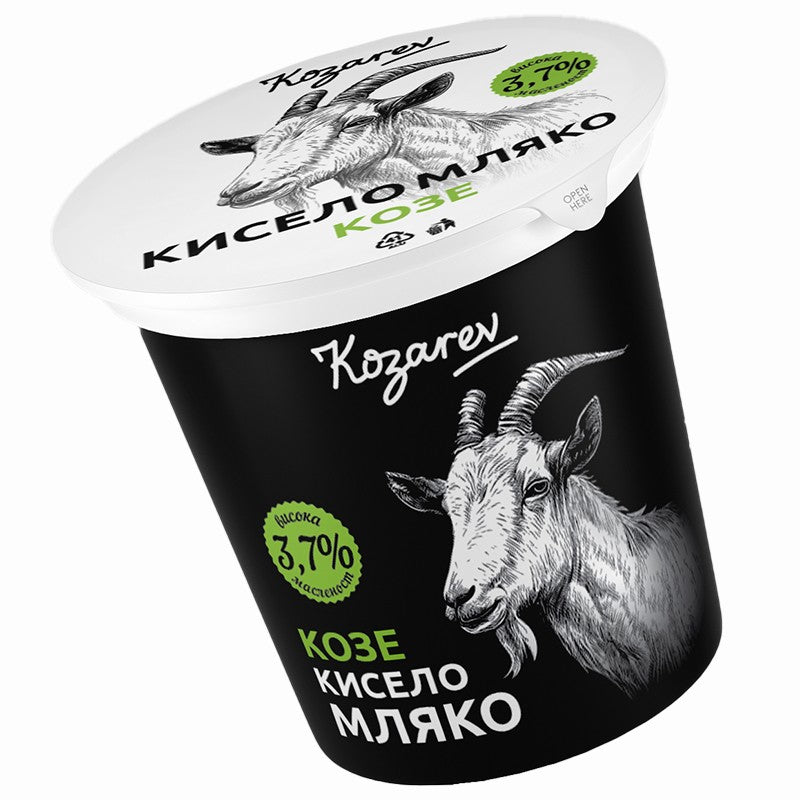 Български продуктКисело Мляко  Козе 3,7% от Ферма Козарев