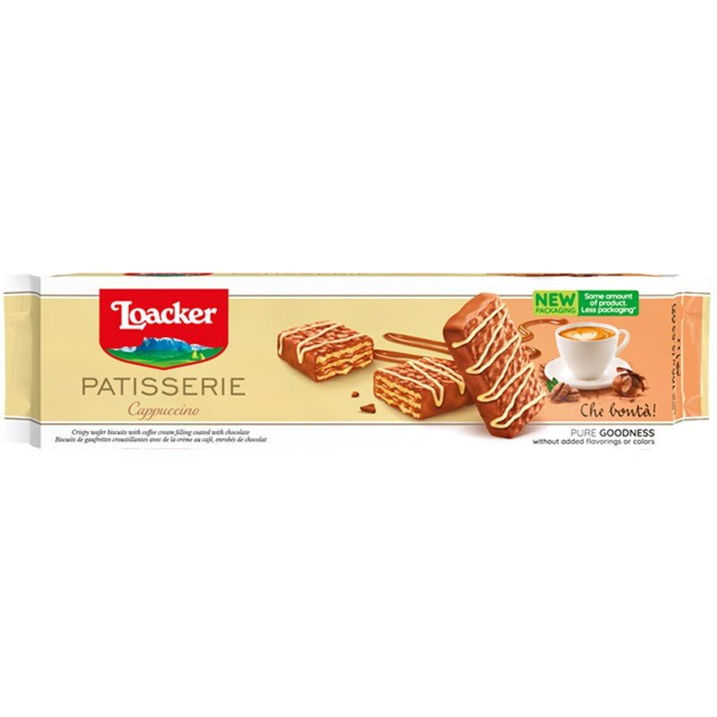Вафли Loacker Patisserie Крем Капучино